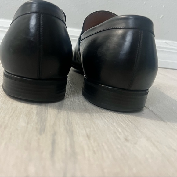 GUCCI Interlocking G Calf Skin Leather Slip-On Loafer 12.5 - Picture 4 of 8